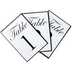 AussieSuperStore Party Essentials Table Numbers 1-25 Table Numbers 1-25 | Party Supplies | Party Tableware | Wedding Accessories 9323823177133 FAV138